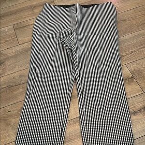 A New Day Black and White Wide Leg Pants